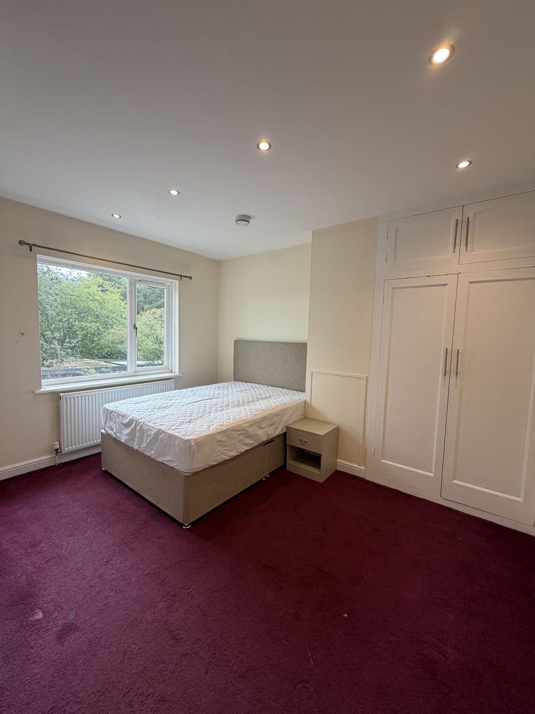 Double bedroom with fitted wardrobe